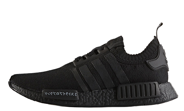 adidas nmd knit black