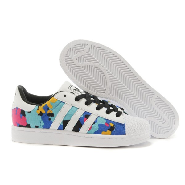 adidas superstar femme motif fleur