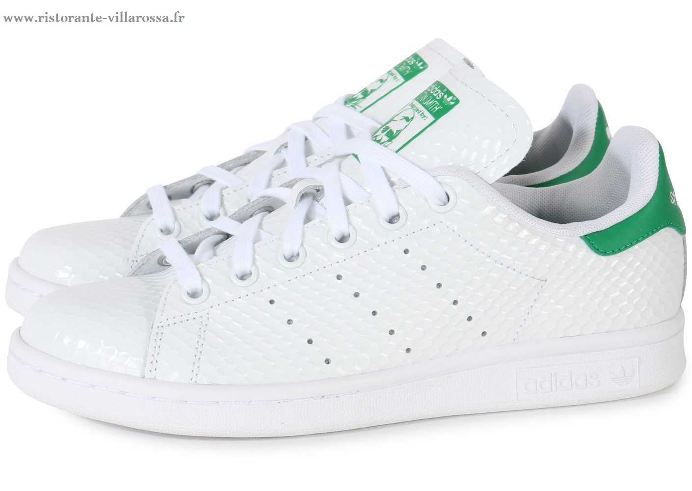 adidas superstar blanche et verte
