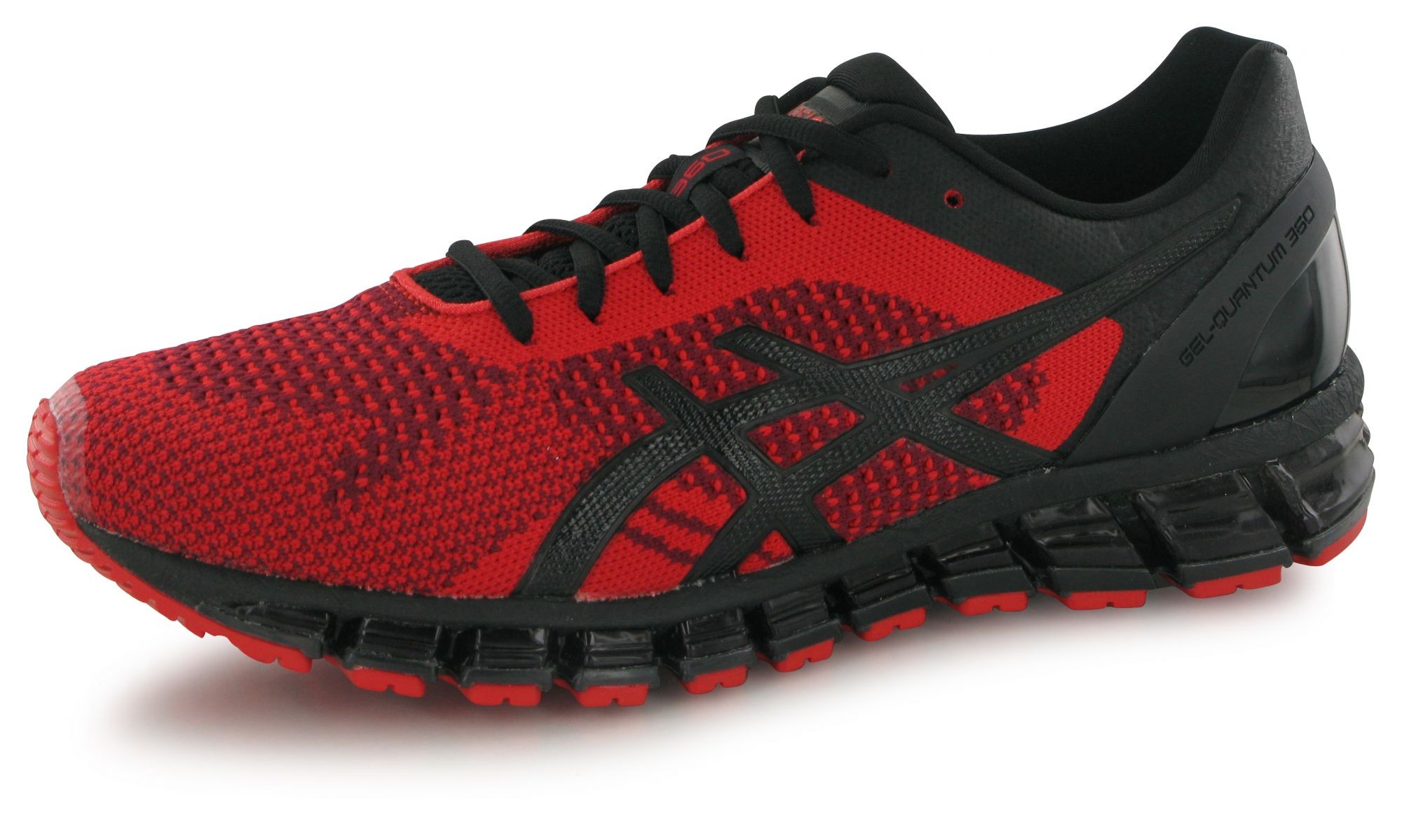 chaussure asics rouge