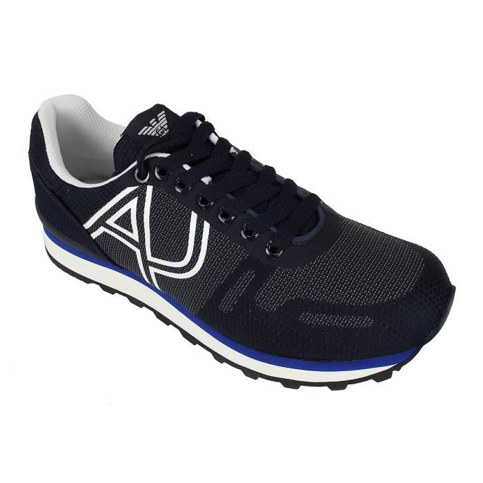 Chaussures basket armani jeans homme bleu style également disponible, VENTE maintenant